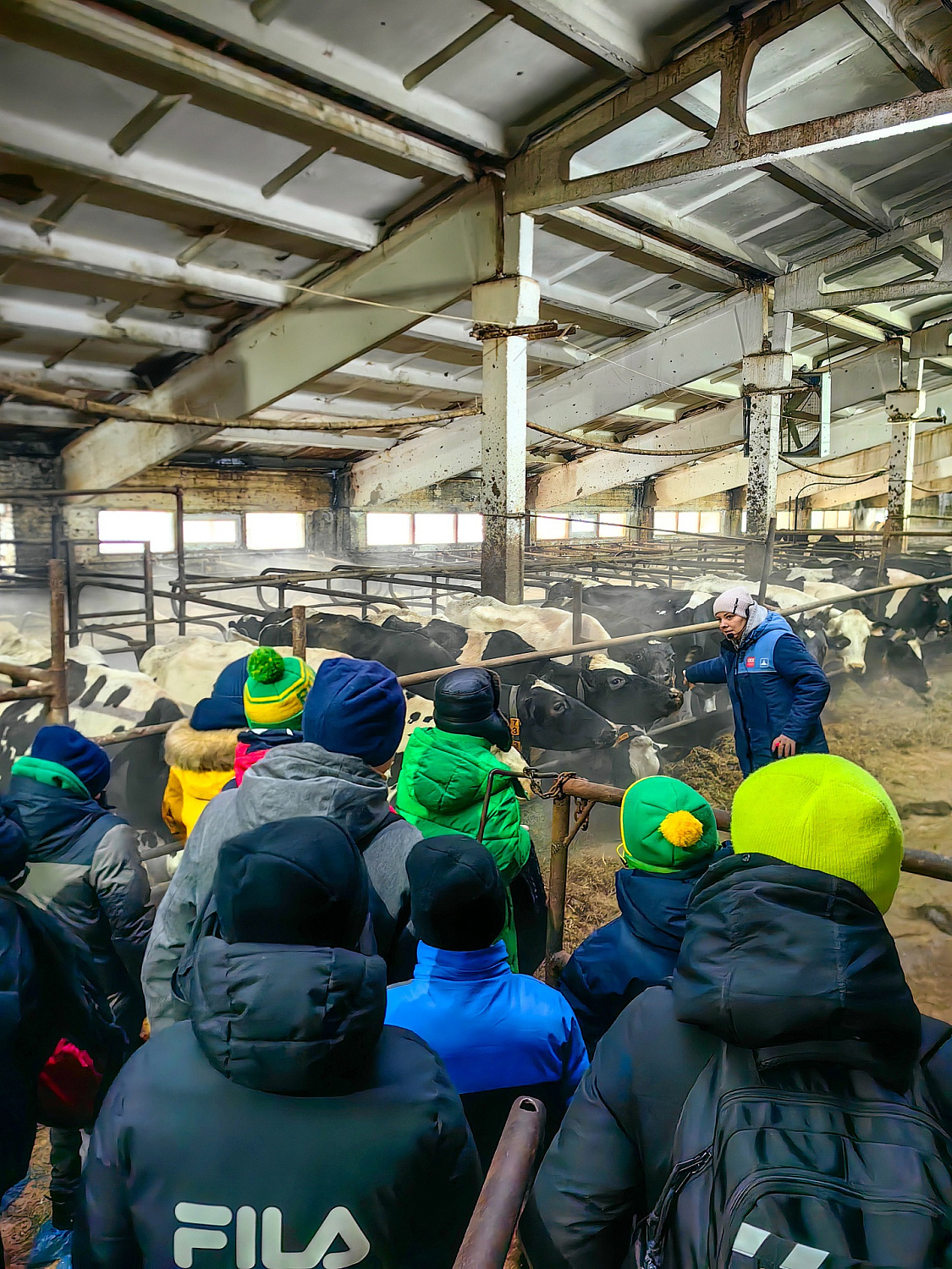 Водник в гостях у наших коровок
